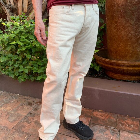 Gustin Japan Natural Summer Slim Fit Jean size 32 X 30.5 - Picture 1 of 9